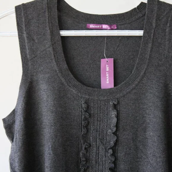 Smart Set Wool Sweat-Vest - Picture 4 of 7